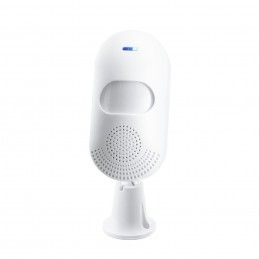 Alarma Pir de Pared Inteligente Wifi Antirrobo 80db Sonido y Luz no Detecta Mascotas Tuya-Ct20w