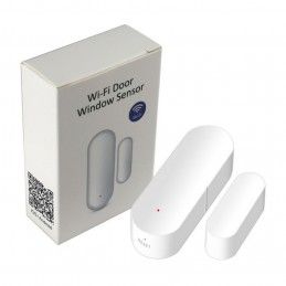 Alarma Sensor de Puerta Ventana Inteligente Wifi Tuya Smart PST App Antirrobo Adhesivo Tuya Wd002