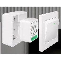 Mini Switch Inteligente Wifi Multifuncion Tuya-Ap-Smt Controla Desde Google Home, Alexa + App