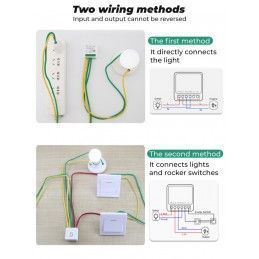 Mini Switch Inteligente Wifi Multifuncion Tuya-Ap-Smt Controla Desde Google Home, Alexa + App