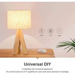 Interruptor Inteligente Wifi TUYA Smart Wf-S1 Compatible con Google Home y Alexa + App