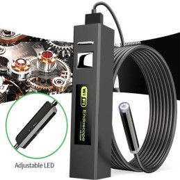 Camara Flexible Tipo Endoscopio F150 HD Wifi Acuatica 3.5M IP67