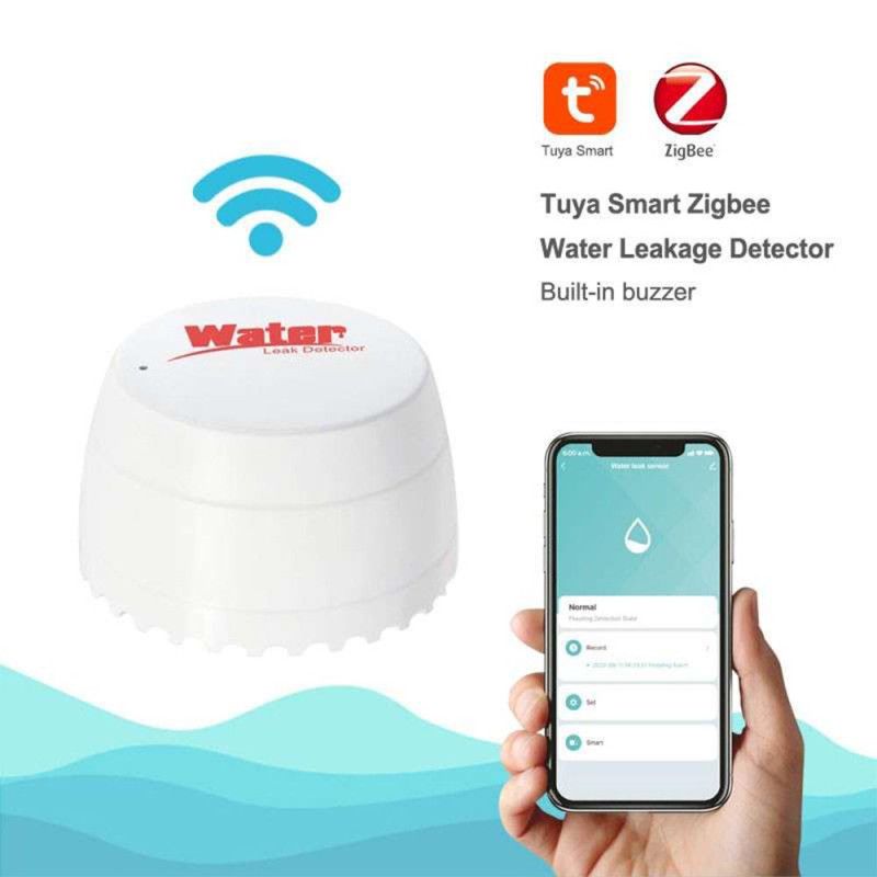 Sensor Fuga Agua Smart Wifi 2.4Ghz con sirena integrada PST-SQ400B