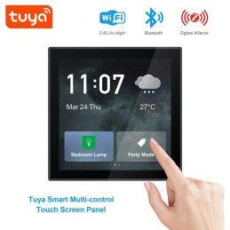 Panel de Control Inteligente Concentrador Multifuncional TUYA Smart WiFi Bluetooth LCD 4 pulgadas PST-T6E
