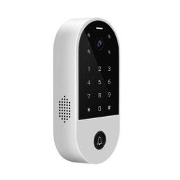 Videoportero Smart Camara Tuya WiFi 2.4Ghz Acceso Con Clave y Timbre PST-VC1