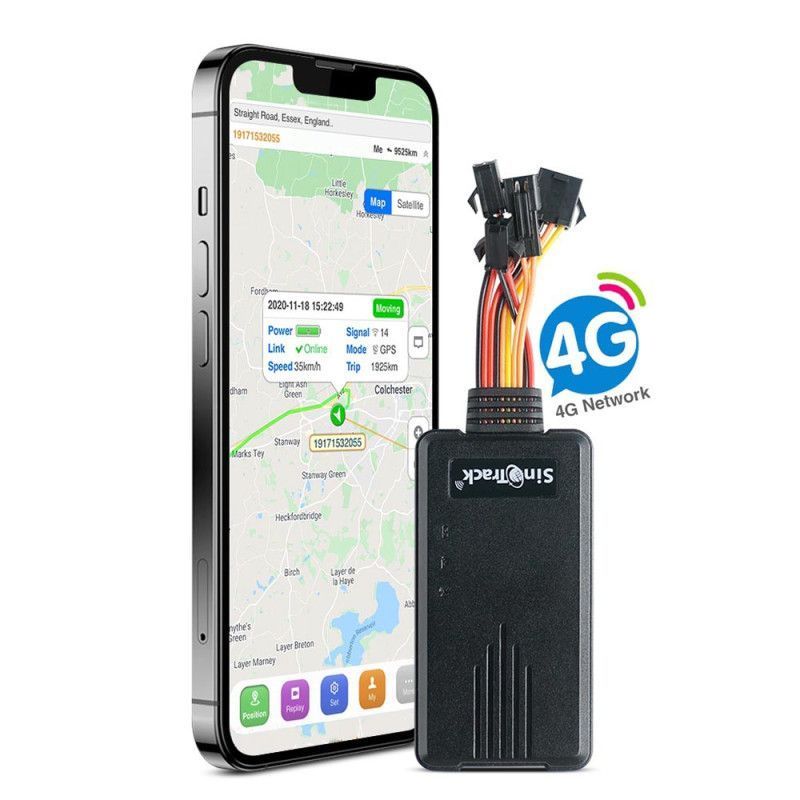 GPS Vehicular ST-906L 4G Rastreador con microfono SOS apagado motor APP y Plataforma gratuita