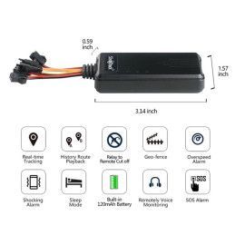 GPS Vehicular ST-906L 4G Rastreador con microfono SOS apagado motor APP y Plataforma gratuita