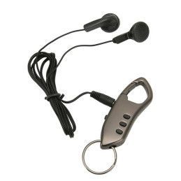 Mini Lllavero Grabador De Voz 16Gb Metálico QT-810