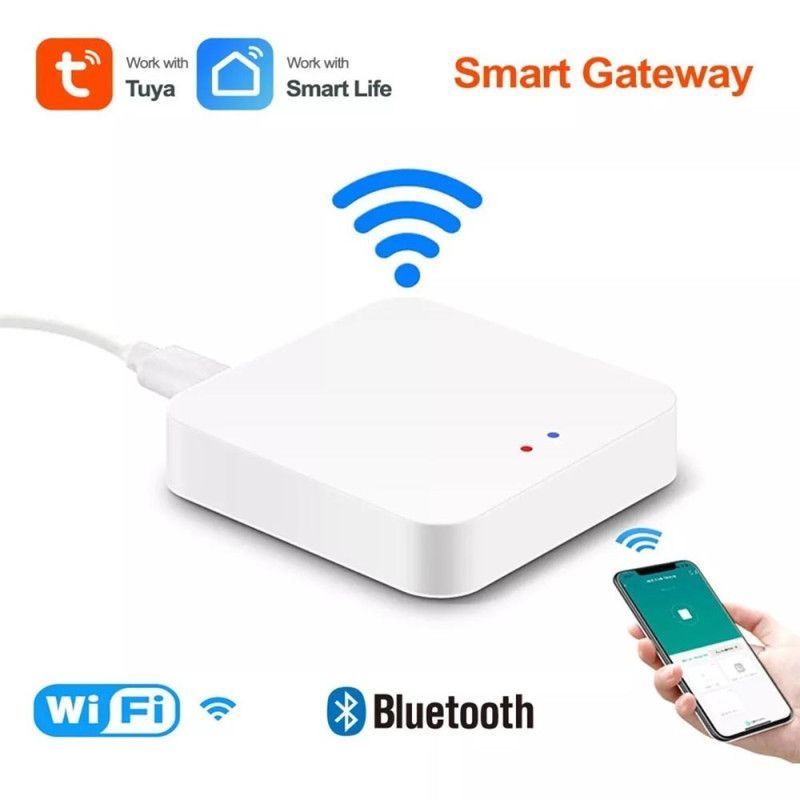 Controlador Puerta de enlace inteligente Tuya Bluetooth 5.0 y WiFi 2.4Ghz PST-JMWBG1