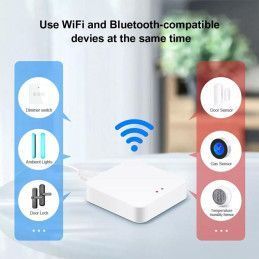 Controlador Puerta de enlace inteligente Tuya Bluetooth 5.0 y WiFi 2.4Ghz PST-JMWBG1