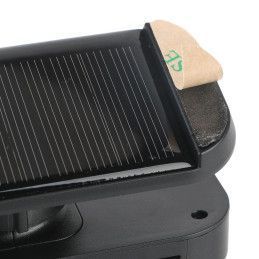 Monitor Solar de Presión de Neumáticos Volttak TPMS 4 Sensores Externos En tiempo real Temperatura Reloj Alerta fuga de aire