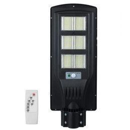 Reflector LED Solar Luz Blanca 200W Poste Exterior de Calle Sensor de Movimiento IP65