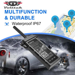 GPS Vehicular Volttak GS12 - 4G Apagado de Motor IP67 Resistente al Agua y al Polvo