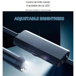 Camara Flexible Tipo Endoscopio F150 HD Wifi Acuatica 5M IP67