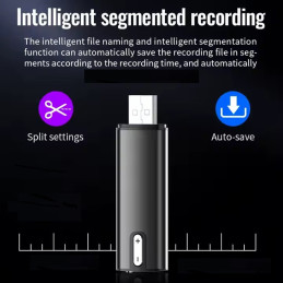 Grabador De Voz Q16 16GB Tipo USB