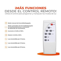 Lampara Farola Solar Circular Ip67 360° De 300w Tipo Ovni