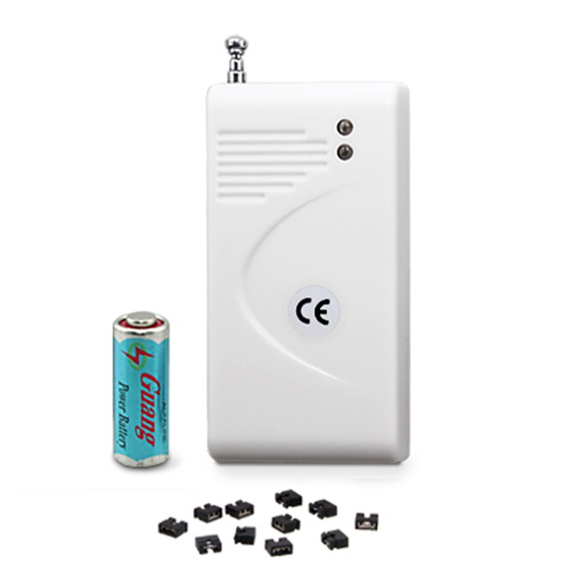 Sensor de Vibración Inalámbrico TUYA  PST-WVS101 | Detector de Golpes 433 MHz EV1527 Ideal para Alarmas de Casa