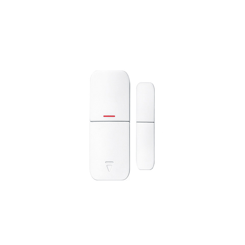 Sensor Magnético Inalámbrico 433MHz para Puertas y Ventanas | Compatible con Alarmas 1527, Antena Interna