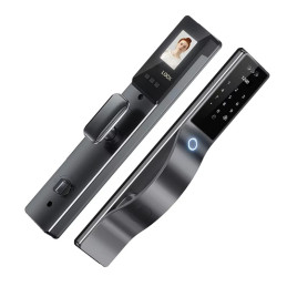 Cerradura Inteligente PST-D17 3D | Reconocimiento Facial, Huella, Código, RFID y App Dishome WiFi