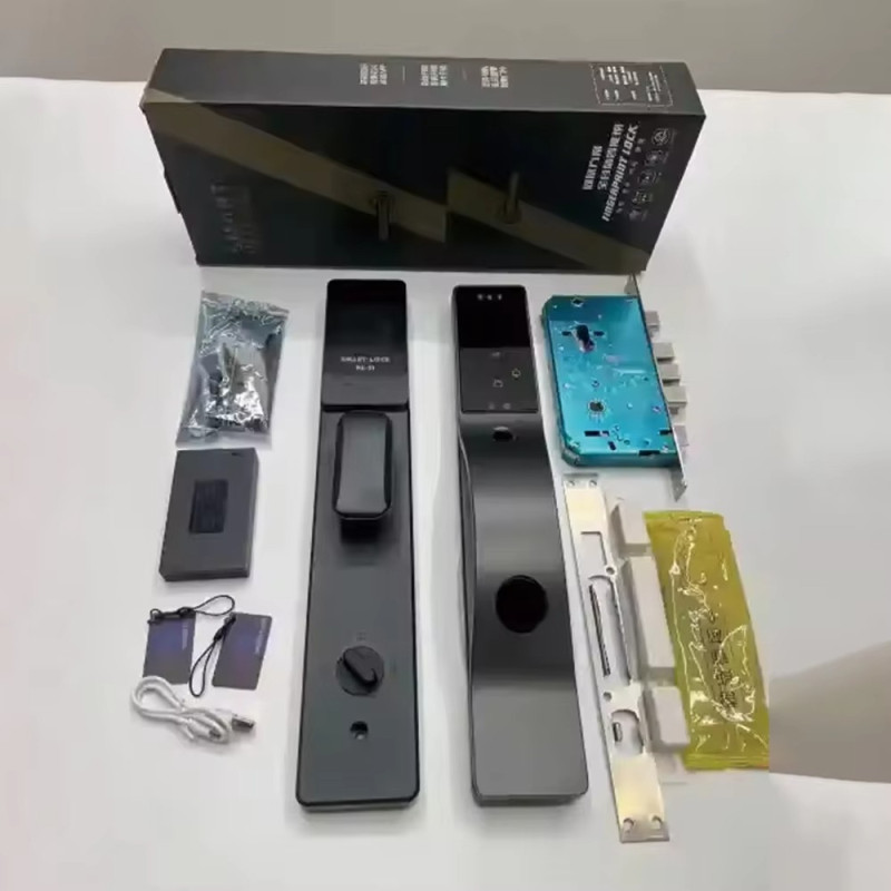 Cerradura Inteligente PST-D17 3D | Reconocimiento Facial, Huella, Código, RFID y App Dishome WiFi