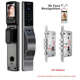 Cerradura Inteligente PST-D17 3D | Reconocimiento Facial, Huella, Código, RFID y App Dishome WiFi