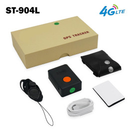 Mini GPS ST-904L 4G Localizador personas, mascotas con microfono SOS APP y Plataforma gratuita