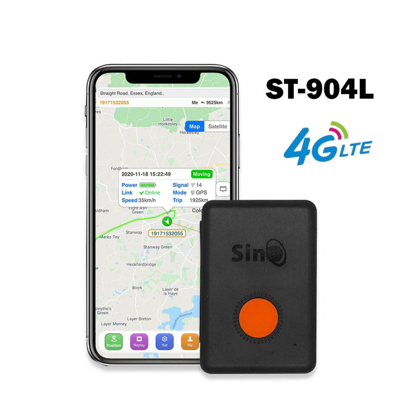 Mini GPS ST-904L 4G Localizador personas, mascotas con microfono SOS APP y Plataforma gratuita