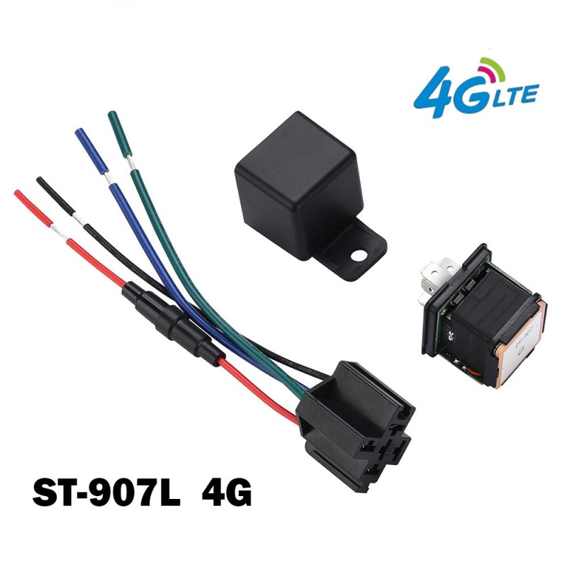 Gps Vehicular ST-907L  4G Tipo Relay App Y Plataforma Gratuita