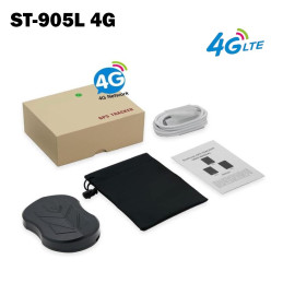 GPS Vehicular Imantado Portatil ST-905L 4G  App Gratuita IP67 Impermeable En Espera 60 Dias