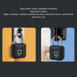 Candado Inteligente Bluetooth Apertura con Huella TUYA PST-SY12