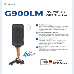 GPS Vehicular G900LM 4G Cantrack Secumore
