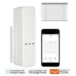 Control Motor Inteligente Smart Wifi Con Batería Interna TUYA-Yh002-B para Cortinas y Persianas con Cadena