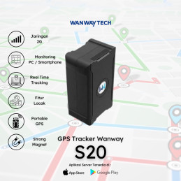 GPS Vehicular Volttak S20 - 4G Portable 6000MAH