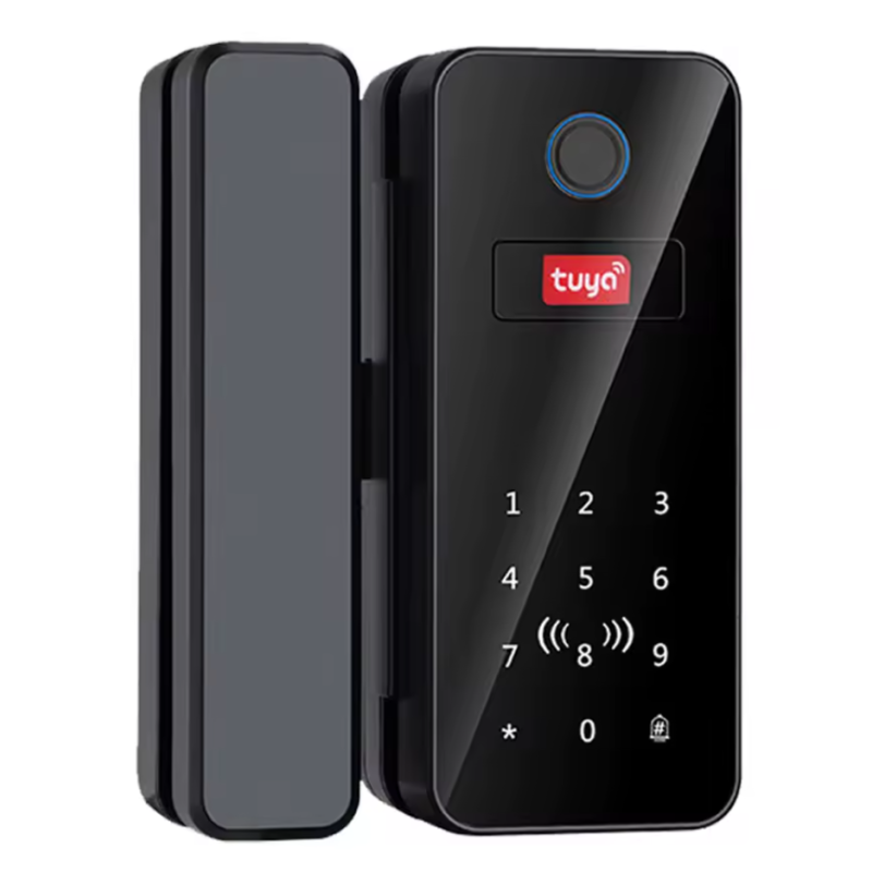 Cerradura Smart Lock para Puertas de Vidrio + WiFi con Acceso Remoto