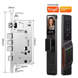 Seguridad Smart total: Huella, Rostro y Control en una sola CERRADURA