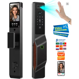 Seguridad Smart total: Huella, Rostro y Control en una sola CERRADURA