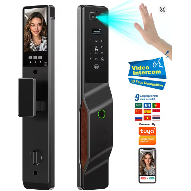 Seguridad Smart total: Huella, Rostro y Control en una sola CERRADURA