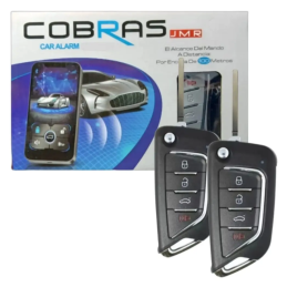 ALARMA SMART PARA AUTO DE LLAVE FLIP CON BLUETOOTH Y APP MOVIL